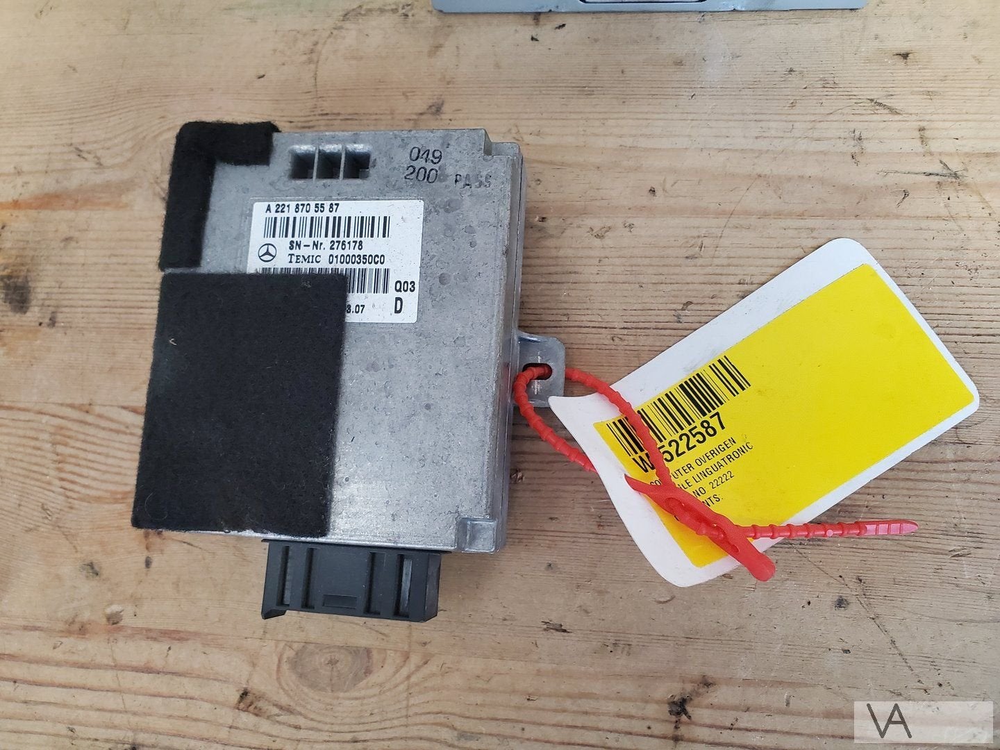 Mercedes S klasse W221 2005 -2013 linguatronic spraak module, Autos : Divers, Enlèvement ou Envoi, -, -, -