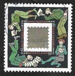 1 Postzegel Nederland 1991 Decemberzegels, Enlèvement ou Envoi, Après 1940, Affranchi