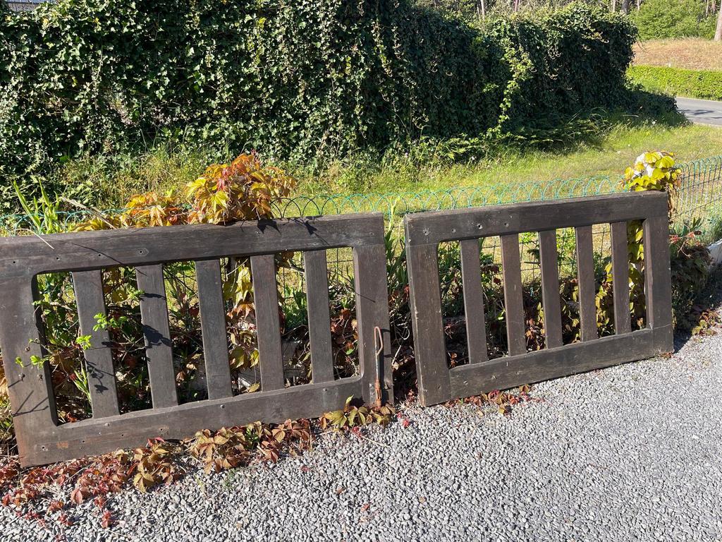 Houten poort, Tuin en Terras, Ophalen, Gebruikt, Hout, Overige typen