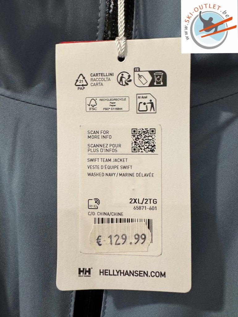 Veste de ski Helly Hansen NEUF @Ski -Outlet, Neuf, Autres marques, Enlèvement, Ski