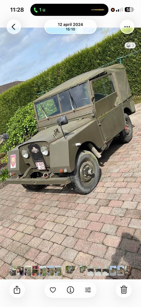 Minerva legerjeep 1952, Handgeschakeld, Particulier, SUV of Terreinwagen, Te koop