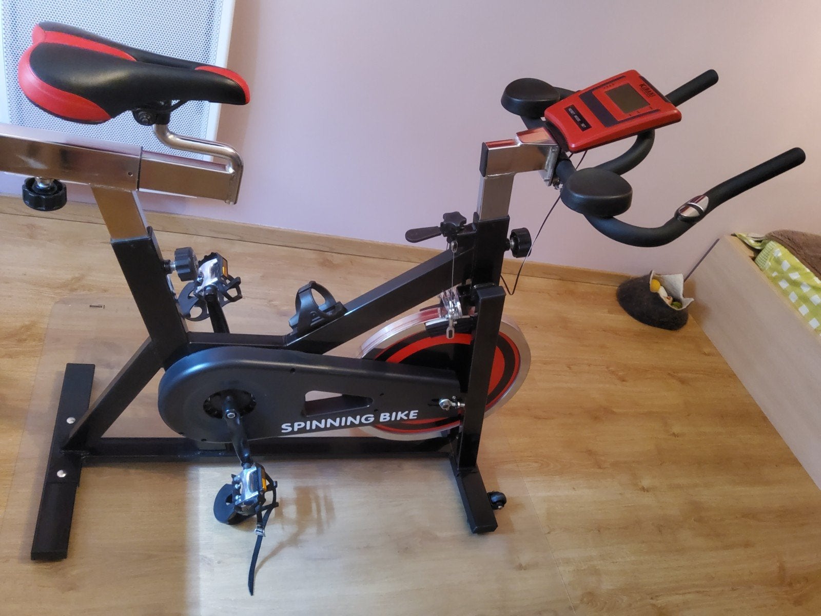 spinning fiets, Sport en Fitness, Fitnessapparatuur, Ophalen, Gebruikt, Spinningfiets