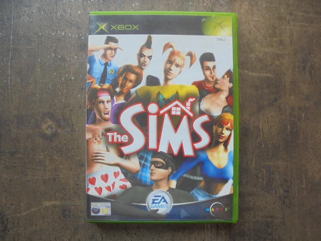 The Sims voor XBOX Original (zie foto's), Games en Spelcomputers, Games | Xbox Original, Gebruikt, Verzenden, 1 speler, Vanaf 16 jaar