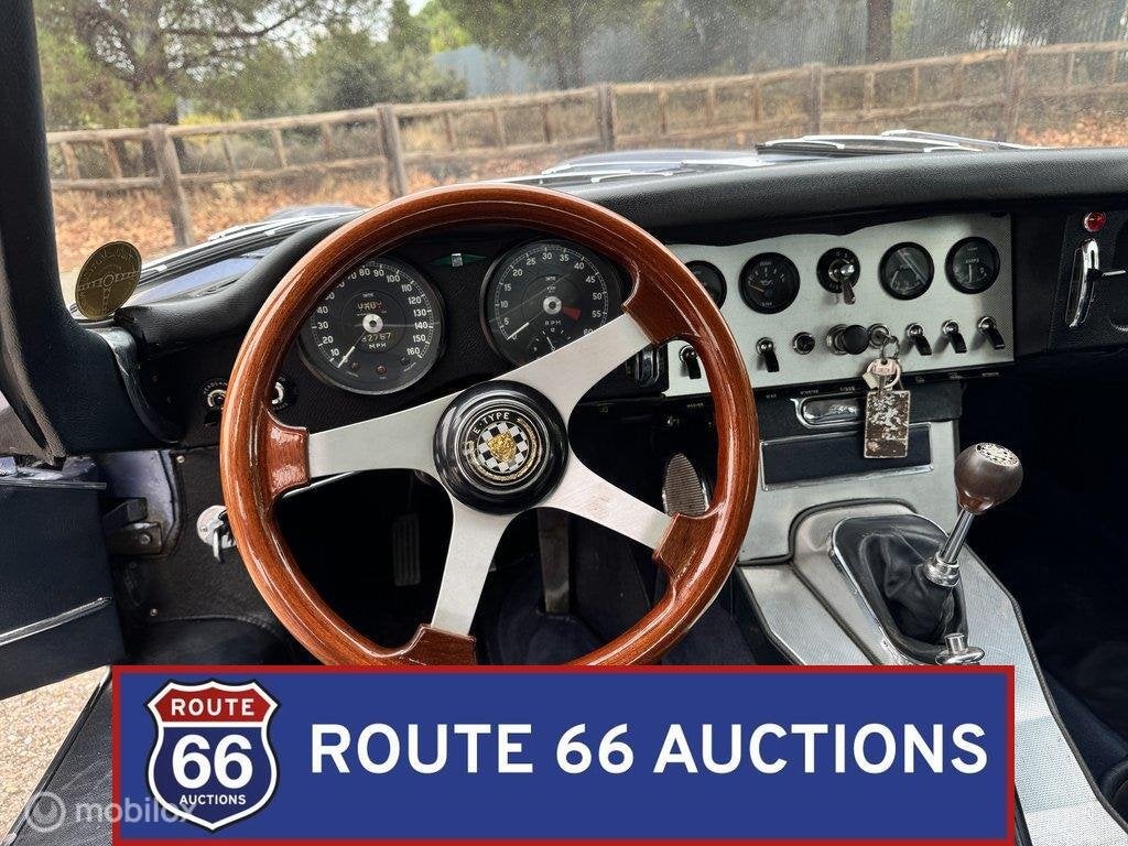 Jaguar E-Type Coupé | 1963 | Route 66 Auctions, Autos, Achat, Entreprise, Boîte manuelle, Autre carrosserie