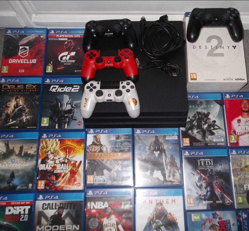 Ps4 et 18jeux, Games en Spelcomputers, Spelcomputers | Sony PlayStation 4, Ophalen, Met harde schijf, 1 TB, Pro