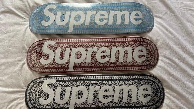 supreme deck (skateboard), Sport en Fitness, Skateboarden, Ophalen of Verzenden, Nieuw, Skateboard