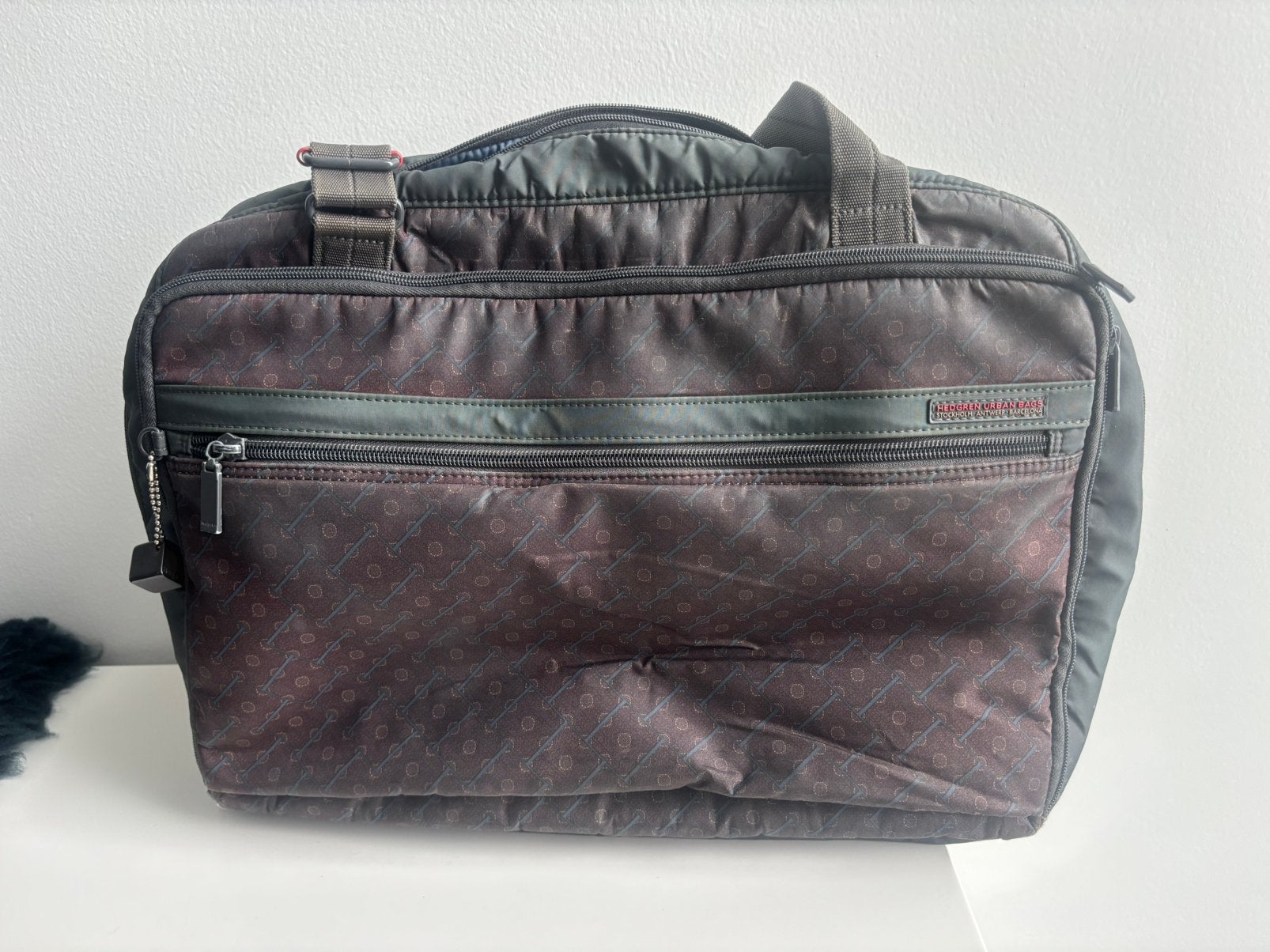 Laptoptas Hedgren, Ophalen, Gebruikt