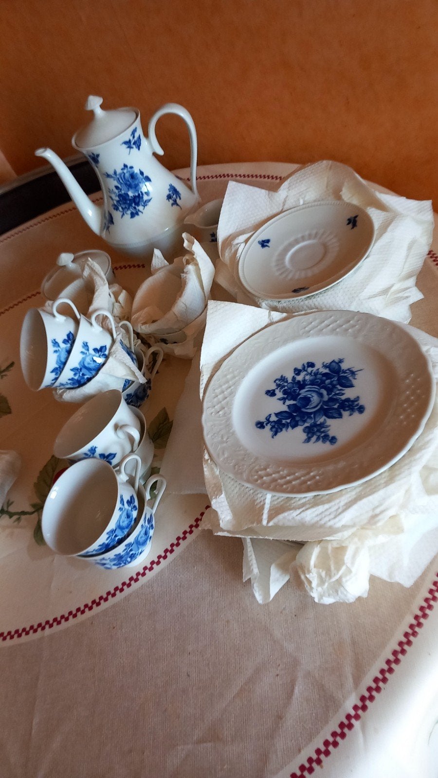 Twee maal koffie servies van tien, Antiek en Kunst, Antiek | Servies compleet, Ophalen