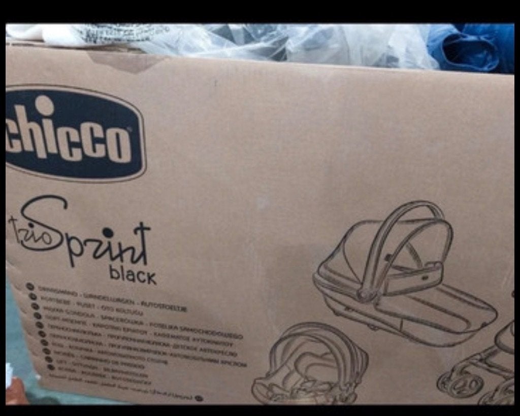 Poussette trio chico chicco, Enfants & Bébés, Autres marques, Avec siège auto, Enlèvement, Utilisé