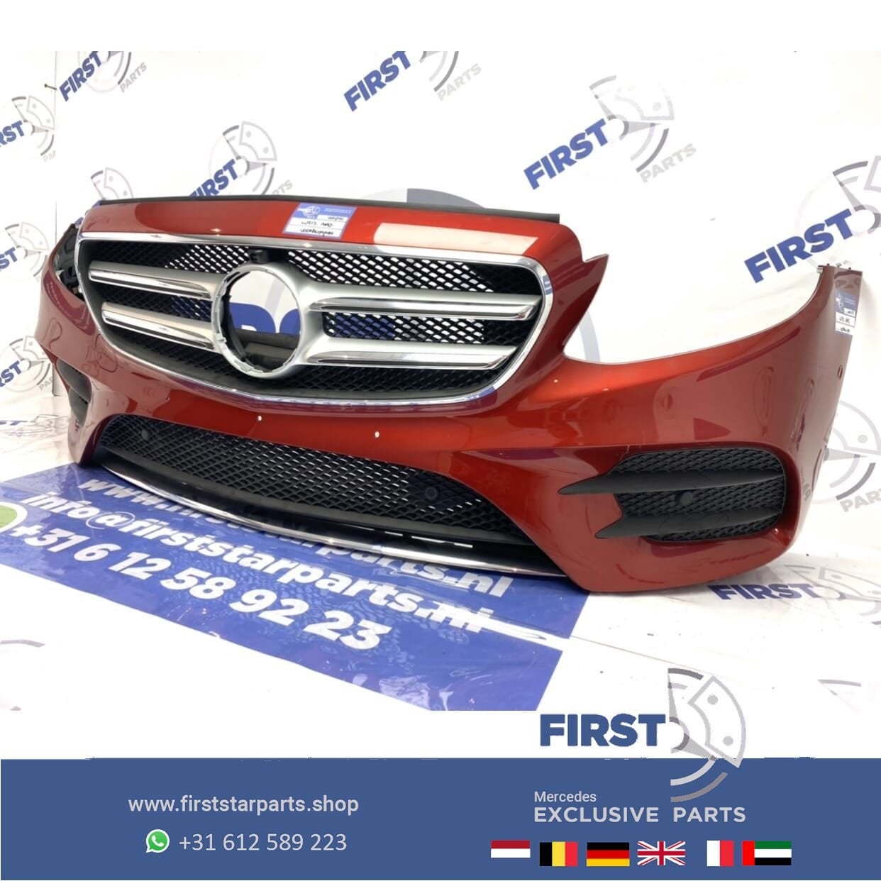 W213 AMG LINE VOORBUMPER COMPLEET + GRIL Mercedes E Klasse R, Autos : Pièces & Accessoires, Utilisé, -, Avant, -