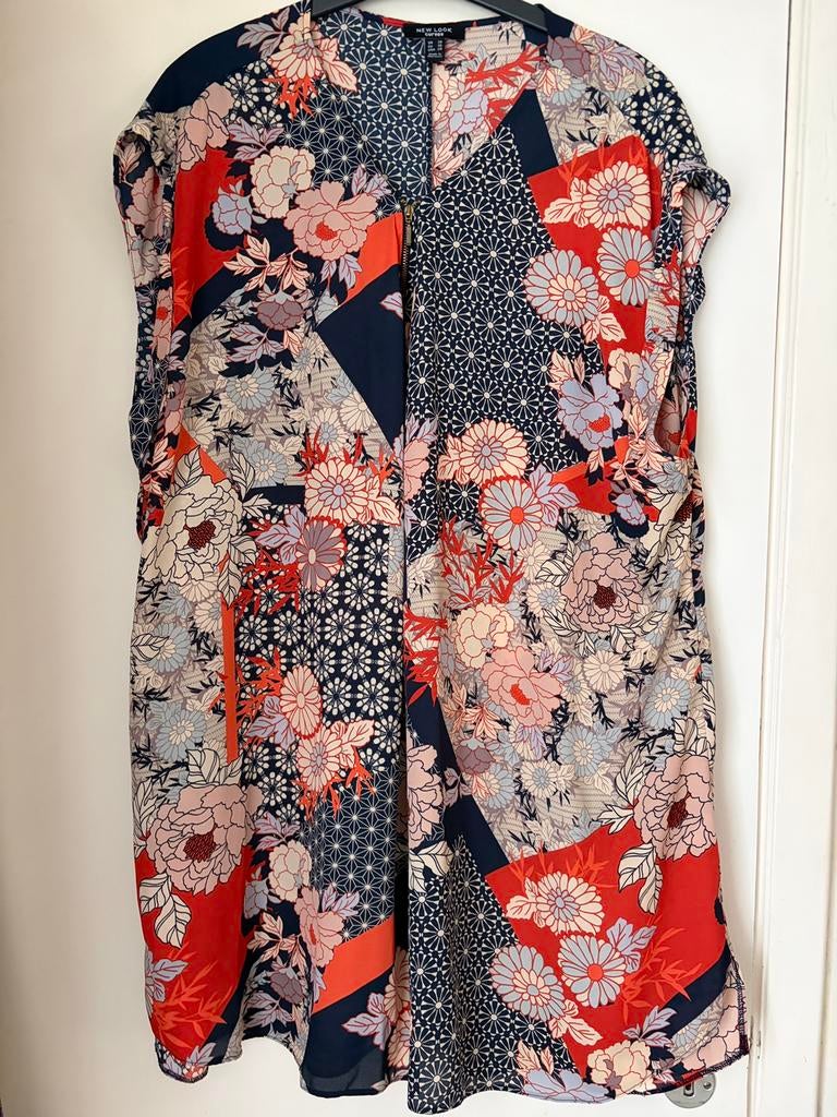 New Look Curves jurk/tuniek — maat 56, Ophalen of Verzenden, Zo goed als nieuw, Jurk