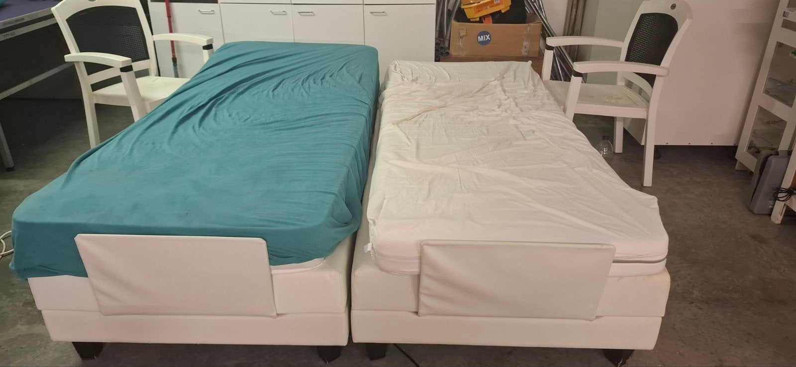 Boxspring de marque Swarovski, Enlèvement