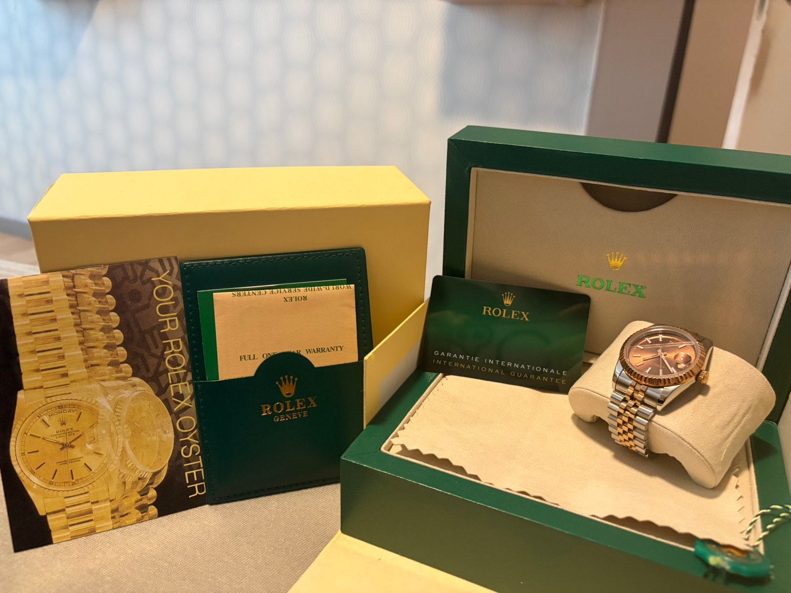 Rolex datejust, Ophalen, Zo goed als nieuw, Rolex