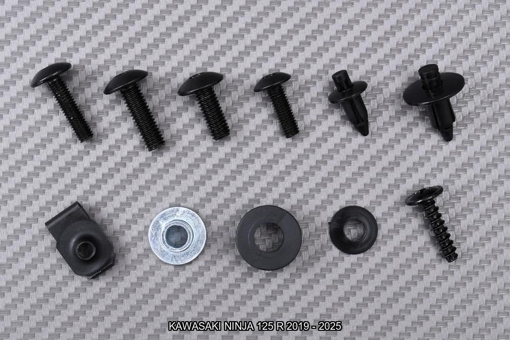 Kit visserie spécifique pour KAWASAKI NINJA 125 R 2019 2025, Motos, Enlèvement ou Envoi, Neuf