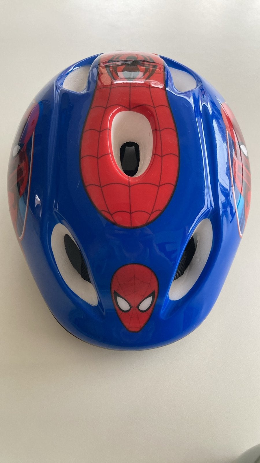 Kinderfietshelm Spider Man - S, Ophalen of Verzenden, Zo goed als nieuw, S