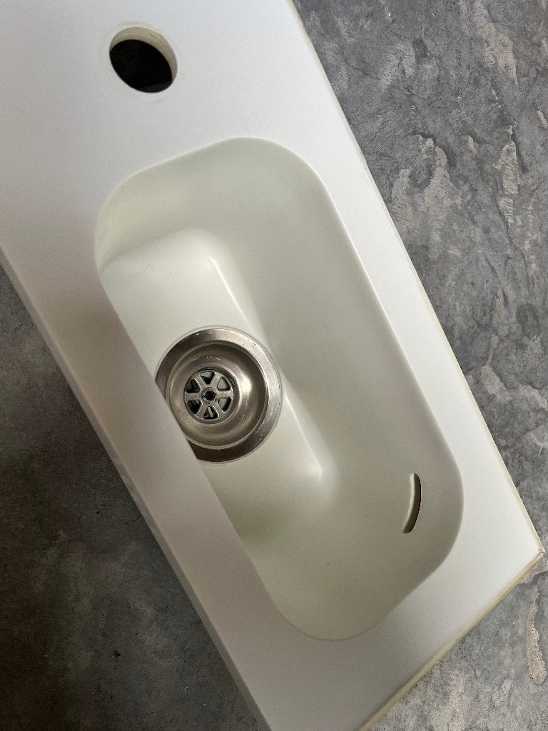 Solid surface handenwasser, Doe-het-zelf en Bouw, Ophalen, Zo goed als nieuw, Overige typen