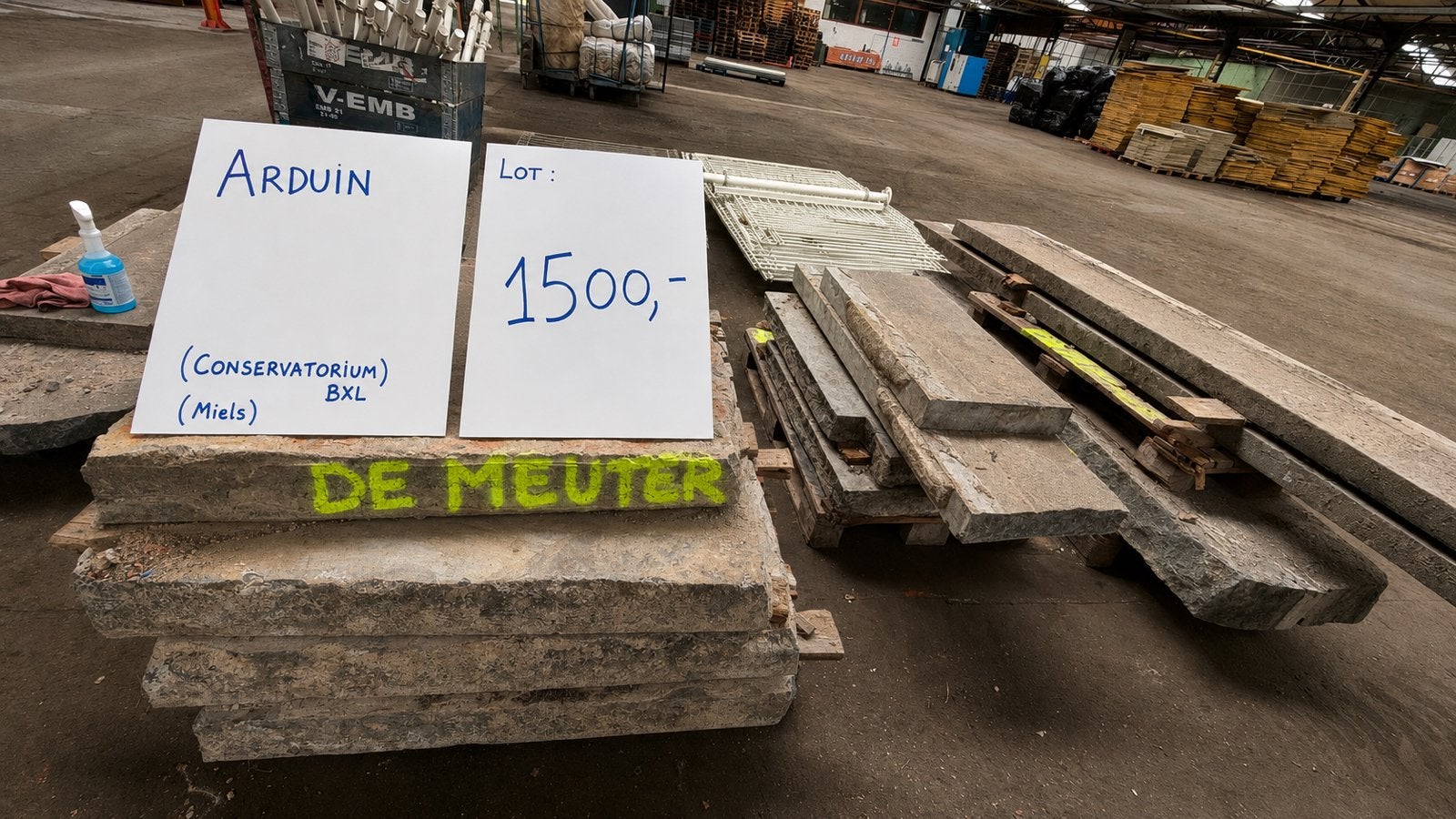 Arduin, Enlèvement, Utilisé