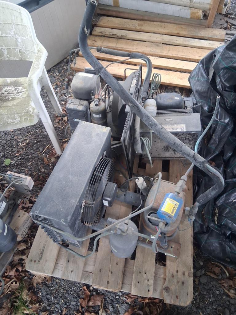 Koelcelmotoren, Ophalen