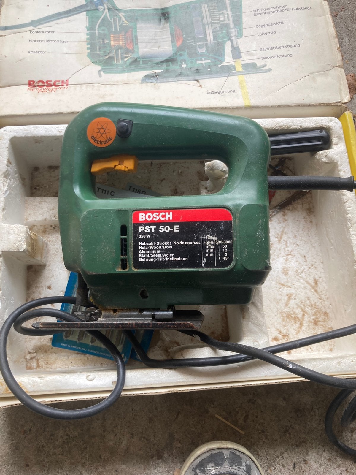 Bosch decoupeerzaag, Ophalen, Gebruikt, Minder dan 600 watt, Decoupeerzaag