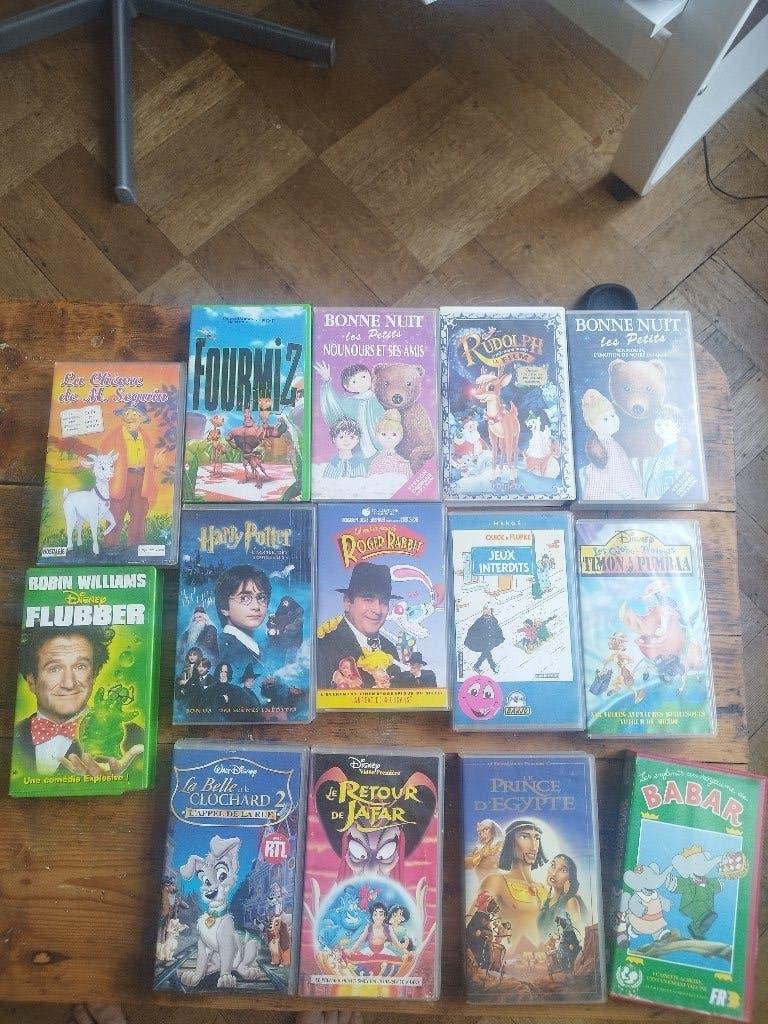 VHS Disney et autres, Enlèvement ou Envoi, Tous les âges, VHS, Film pour enfants