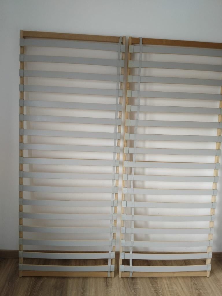 Twee identieke lattenbodems, 80cm x 200cm, Huis en Inrichting, Ophalen, Zo goed als nieuw, 80 cm, Bedbodem
