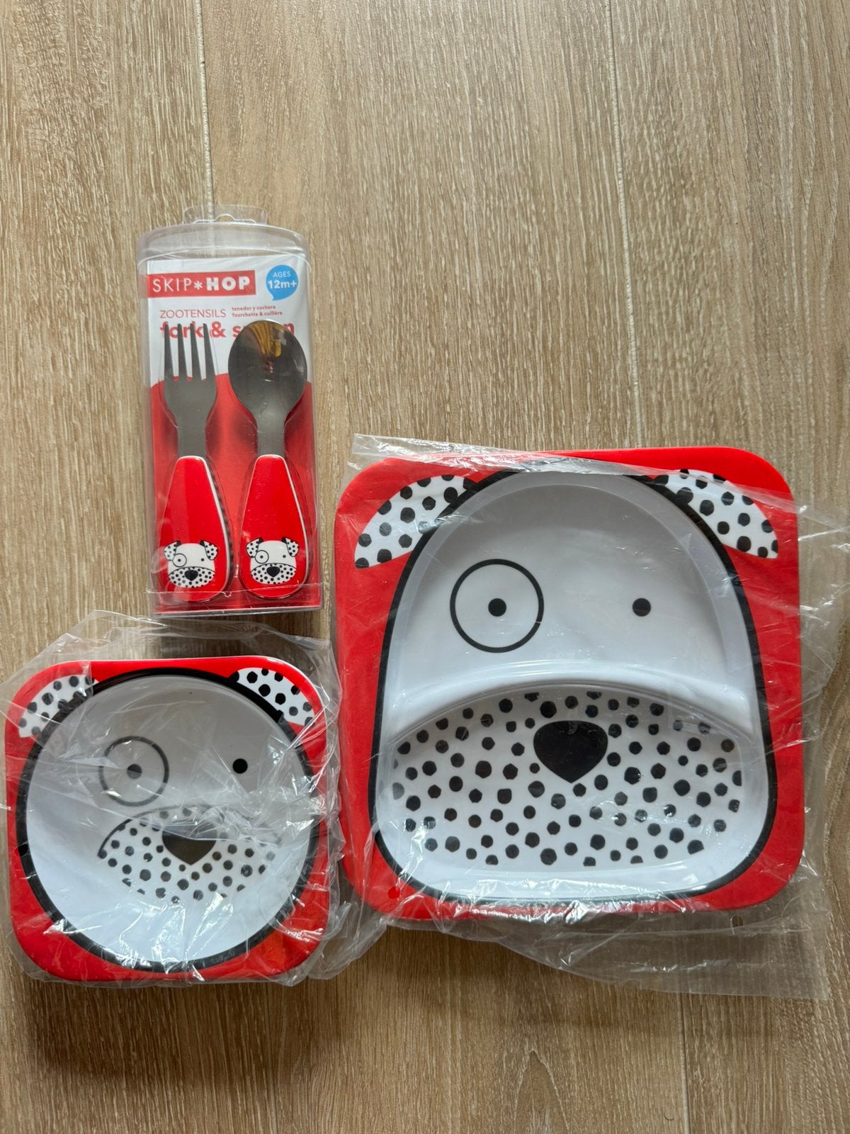 Skip Hop eetset Dalmatiër, Ophalen, Nieuw, Lepel