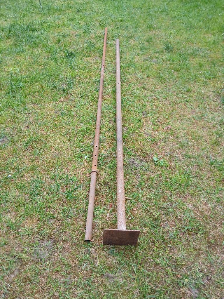 metalen ronde  koker / buizen 48 mm, poutrel, Doe-het-zelf en Bouw, Metalen, Ophalen, Nieuw, IJzer