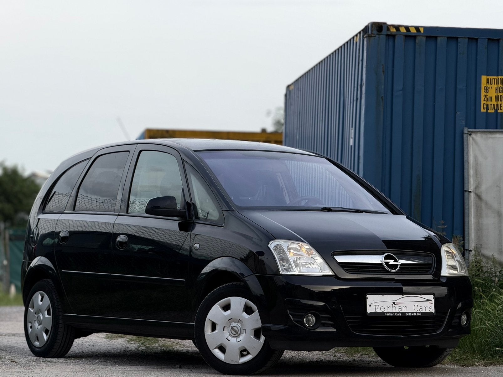 Opel Meriva 1.6i • Automaat • 060.921 KM •, Auto's, Testrit aan huis, Stof, Zwart, 4 cilinders