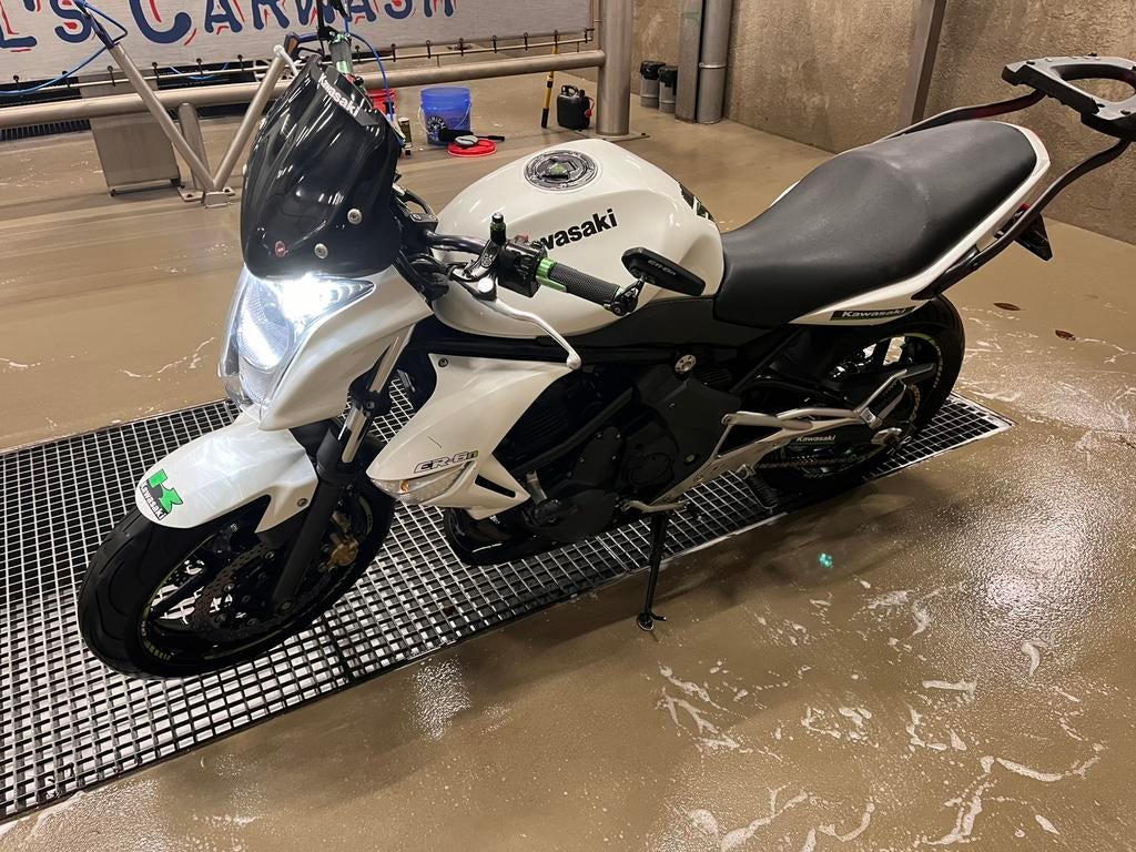 Kawasaki er6n 2011, Ophalen, Gebruikt