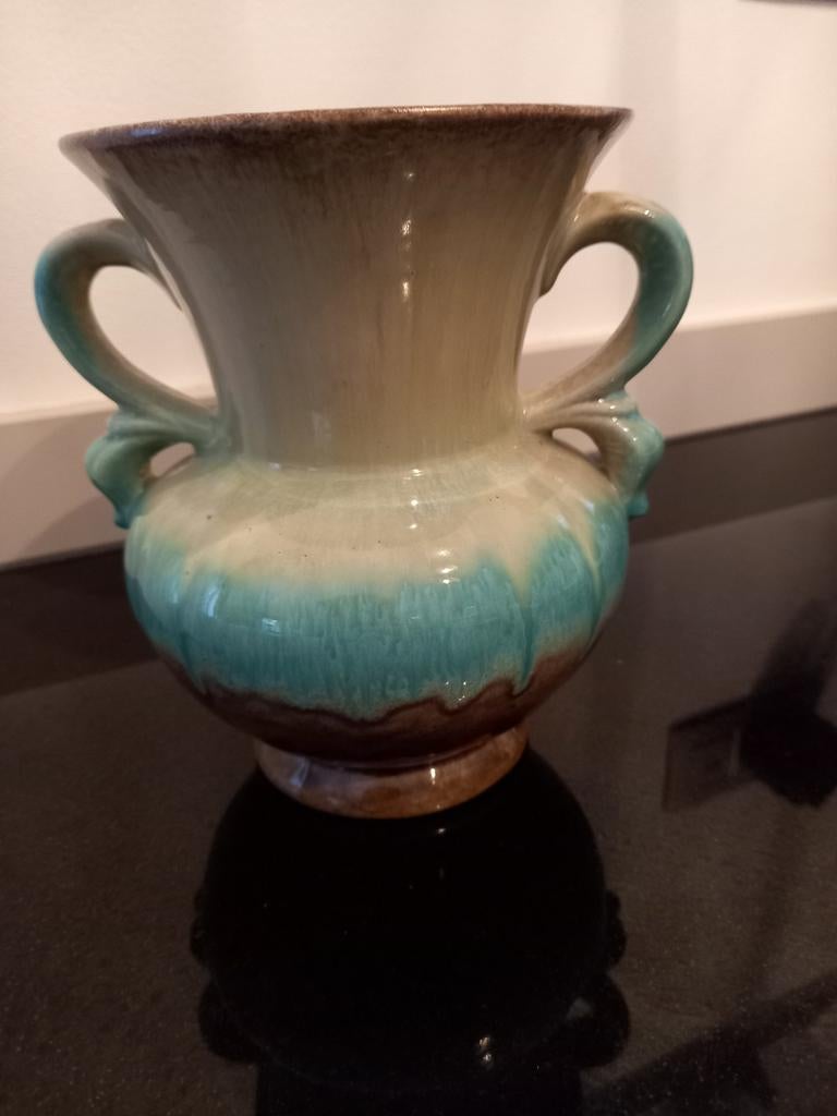 Vintage vaas Oost Duits Strehla keramik, Enlèvement