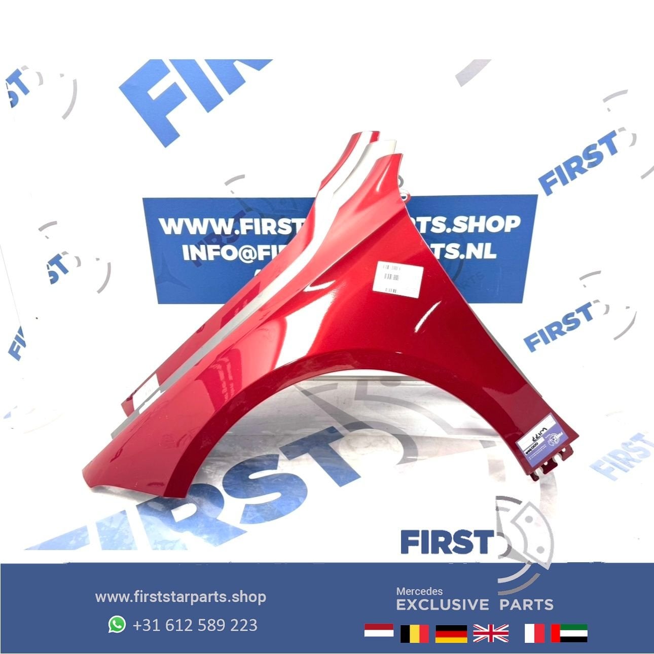 W118 CLA ZIJSCHERM LINKS Mercedes A1188810300 CLA35 AMG 2018, Garde-boue, Utilisé, -, Gauche