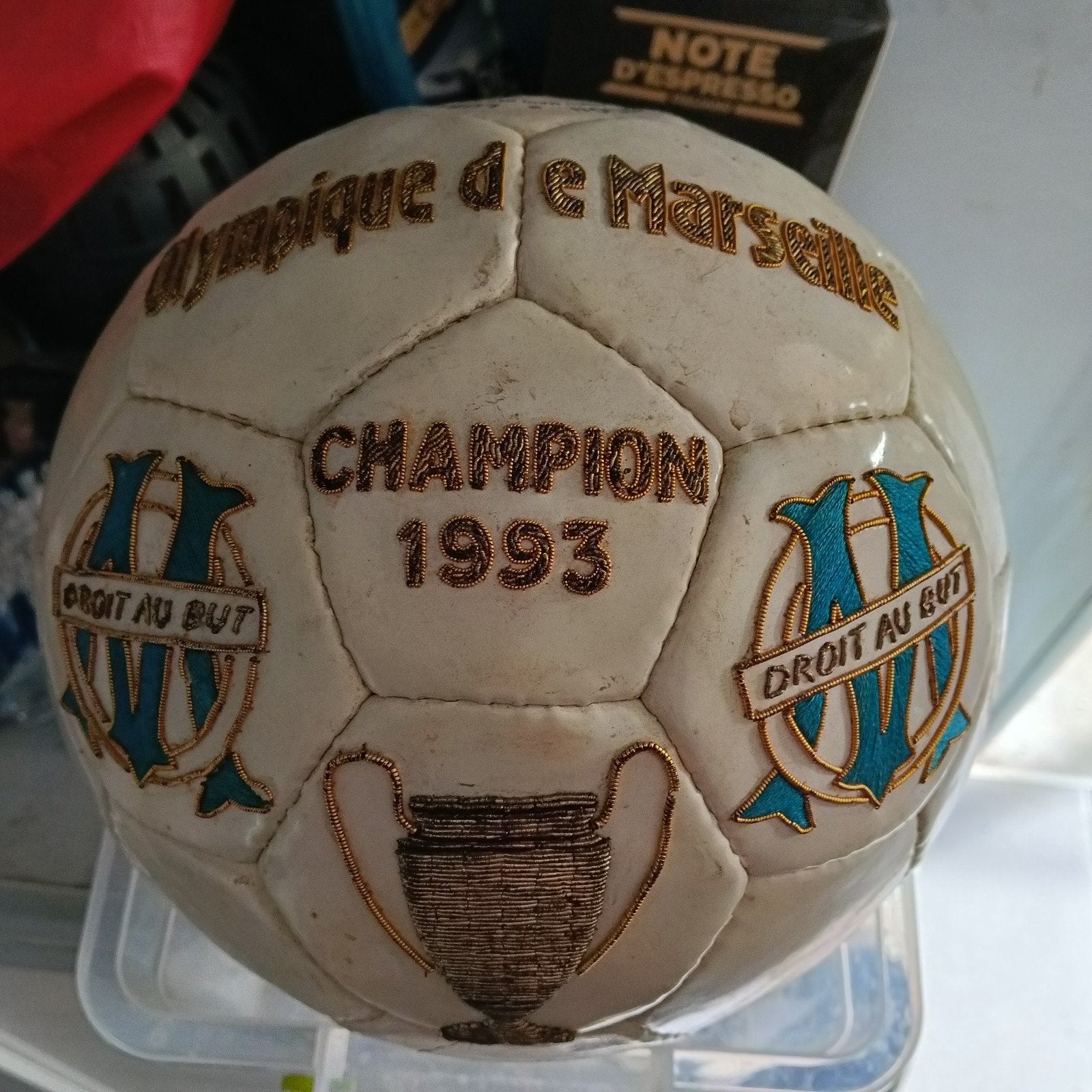 commémoration ligne des champions 93, Sport en Fitness, Ophalen of Verzenden, Zo goed als nieuw, Bal