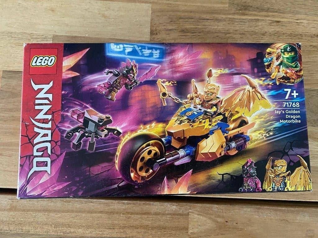 Lego Ninjago - jay’s golden dragon motorbike, Lego, Ensemble complet, Comme neuf, Enlèvement