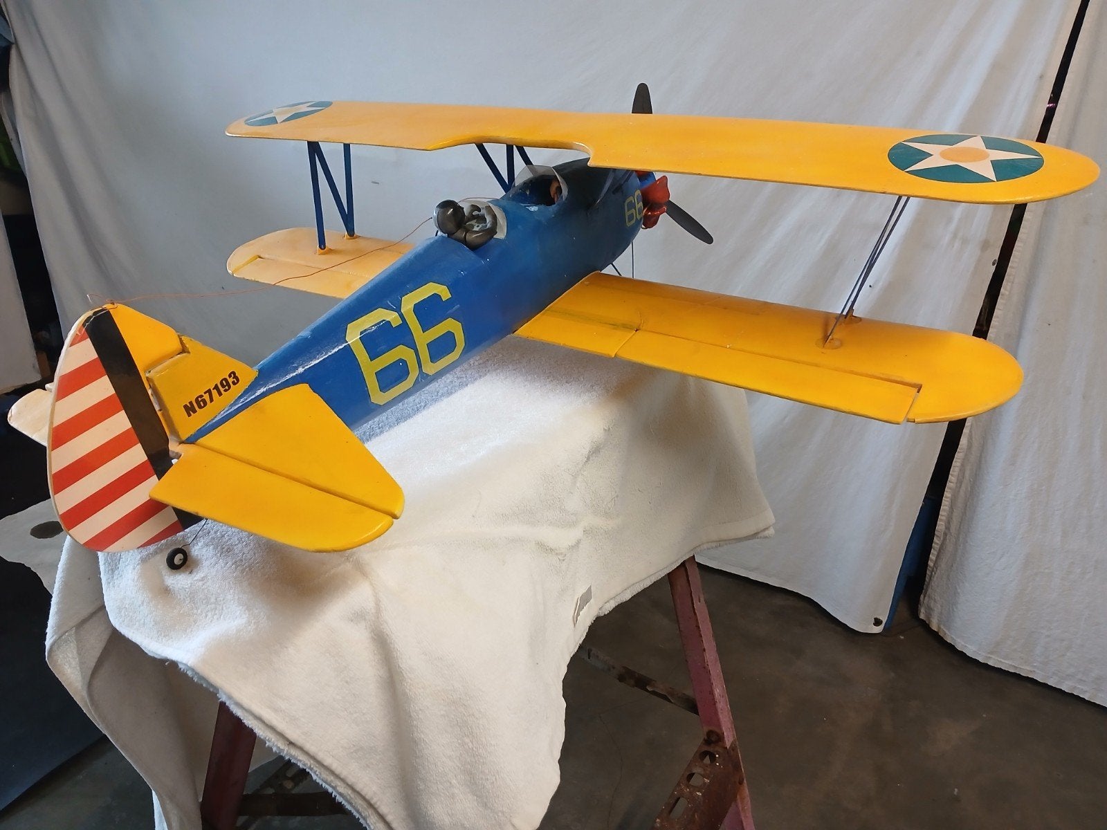 Boing Stirman, Hobby & Loisirs créatifs, Modélisme | Radiocommandé & Téléguidé | Avions, Enlèvement