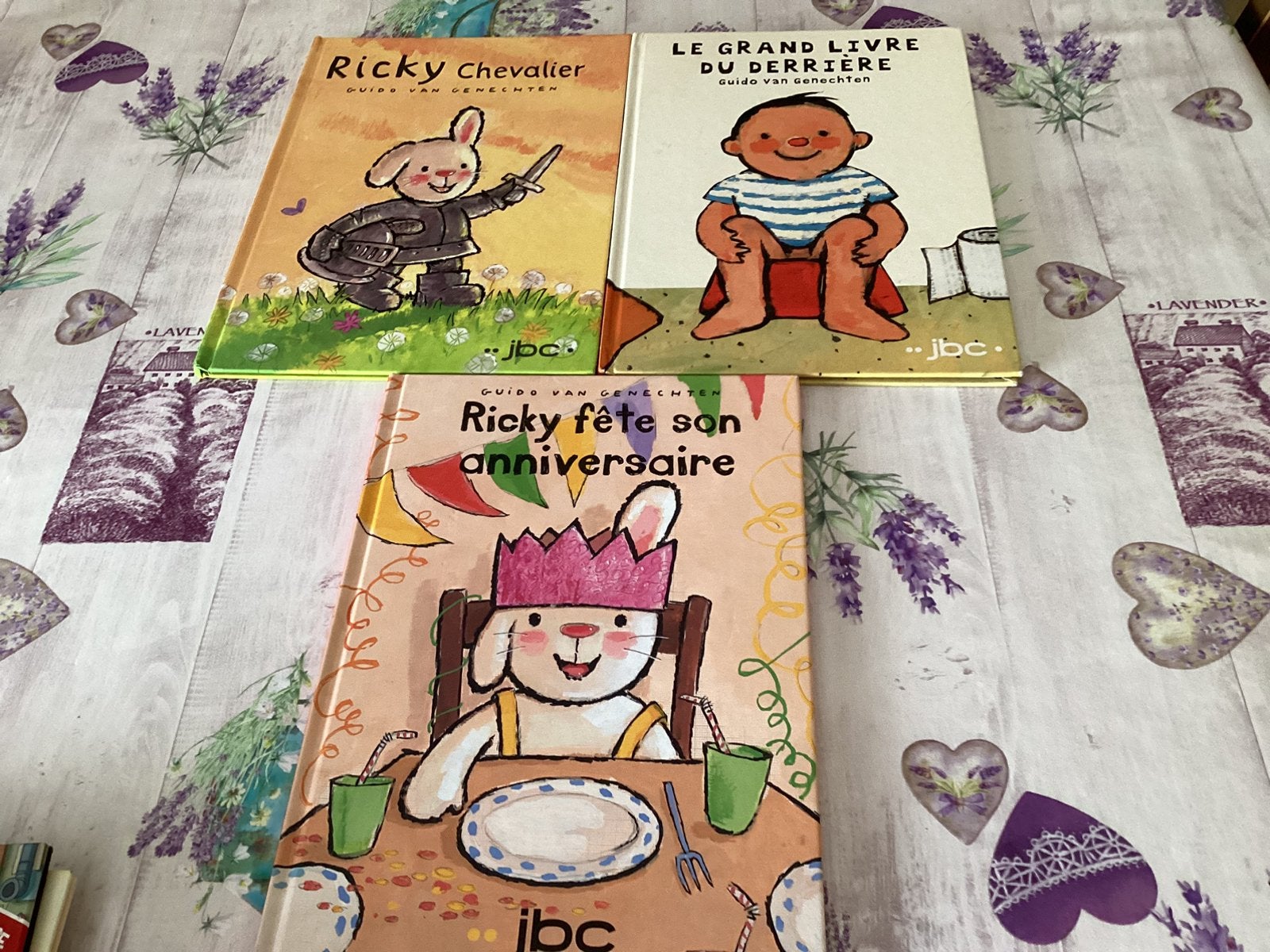 Le lot de 3 livres, Livres, Enlèvement, Utilisé