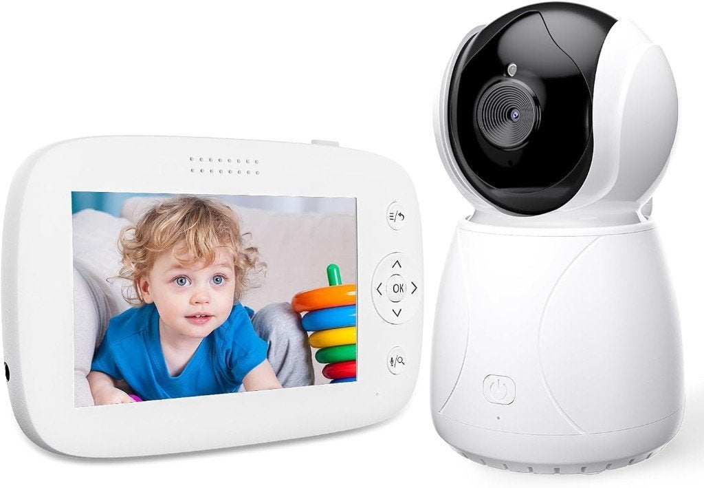 Babyphone Vidéo avec Caméra (Écran 4.3"), Enfants & Bébés, Enlèvement ou Envoi, Neuf, Moins de 100 mètres, Caméra