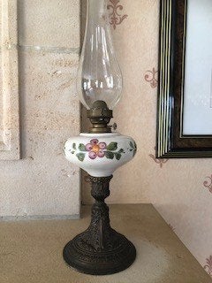 Lampe à huile ancienne, Enlèvement