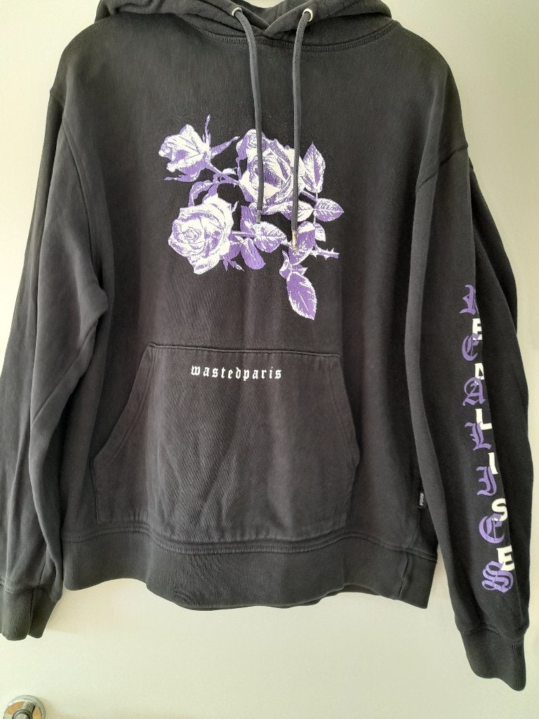 Sweater maat M merk Wastedparis, Kleding | Dames, Truien en Vesten, Zwart, Ophalen of Verzenden, Zo goed als nieuw, Wastedparis