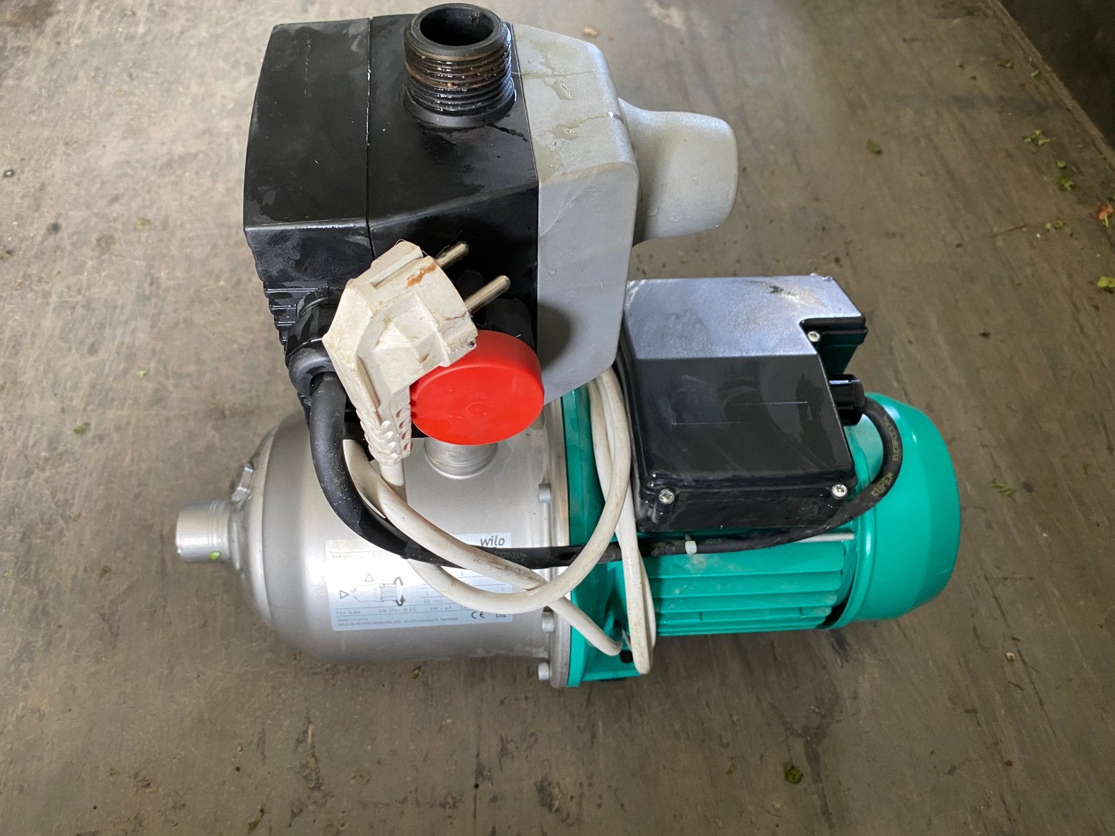 pompe inox à jet auto-amorçante, 5m3 h Wilo, Tuin en Terras, Waterpompen, Ophalen, Zo goed als nieuw, Elektrisch