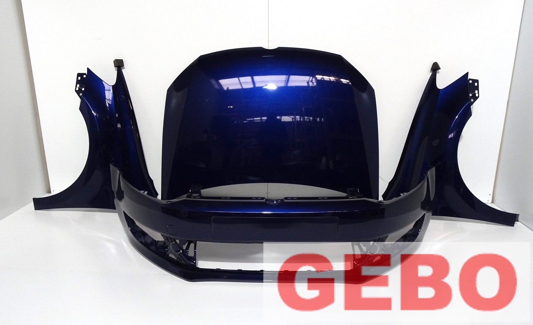 Volkswagen polo 6R voorkop bumper motorkap spatbord LD5Q 200, -, -, Nieuw, Ophalen of Verzenden