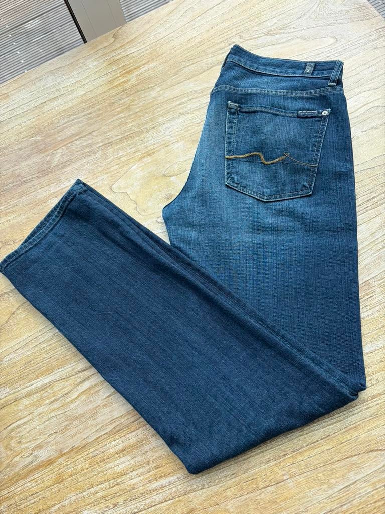 Jeans 7 for all mankind maat 31, Ophalen of Verzenden, Gedragen, Blauw, Overige jeansmaten