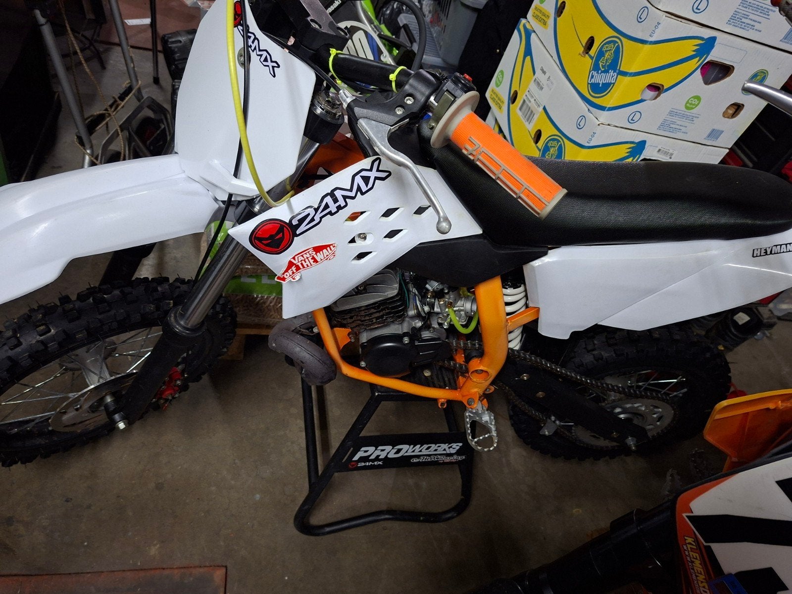 nrg 50 copie KTM, Enlèvement, Utilisé