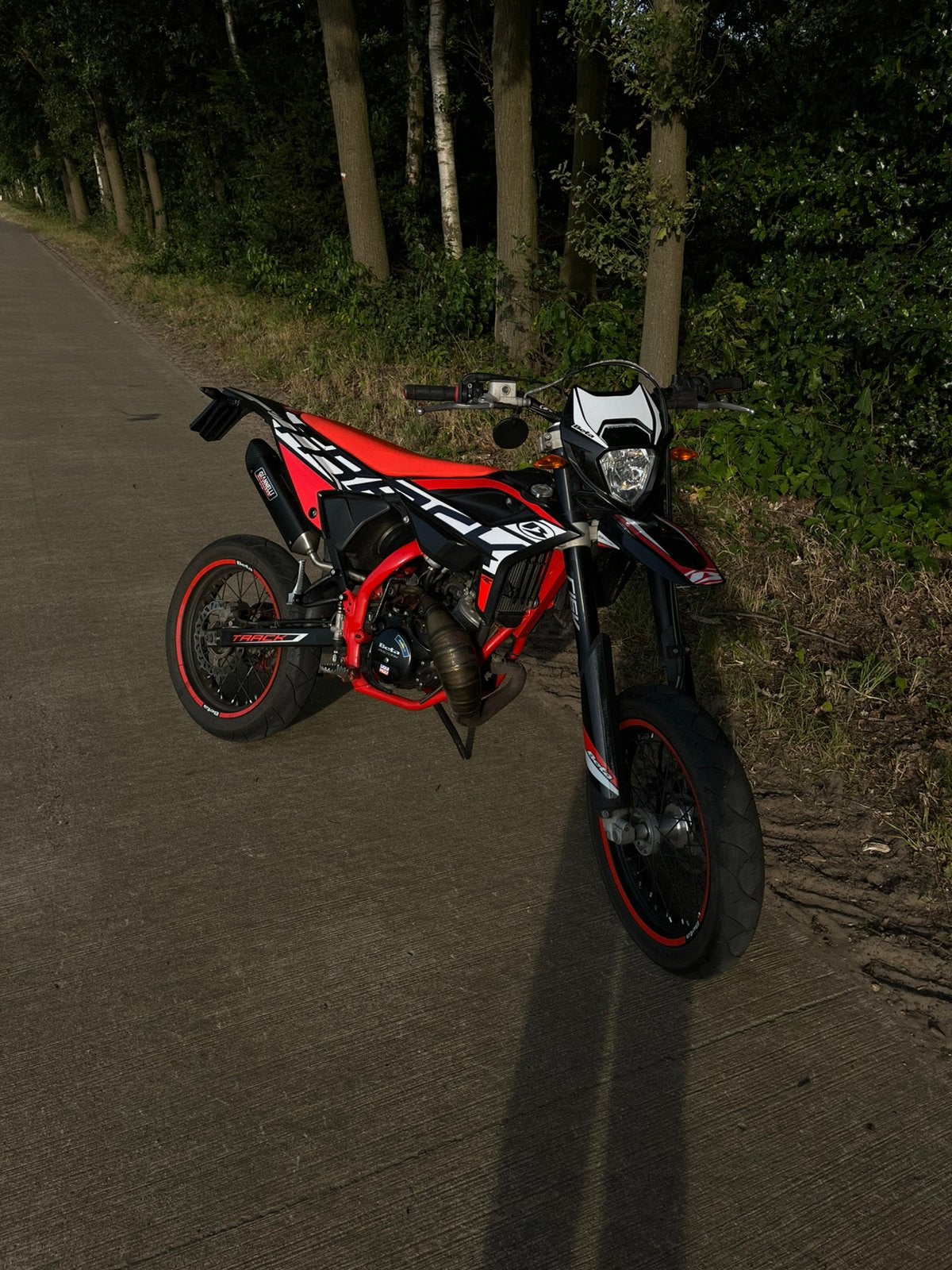 Gianelli uitlaat 50cc-70cc, Ophalen, Gebruikt