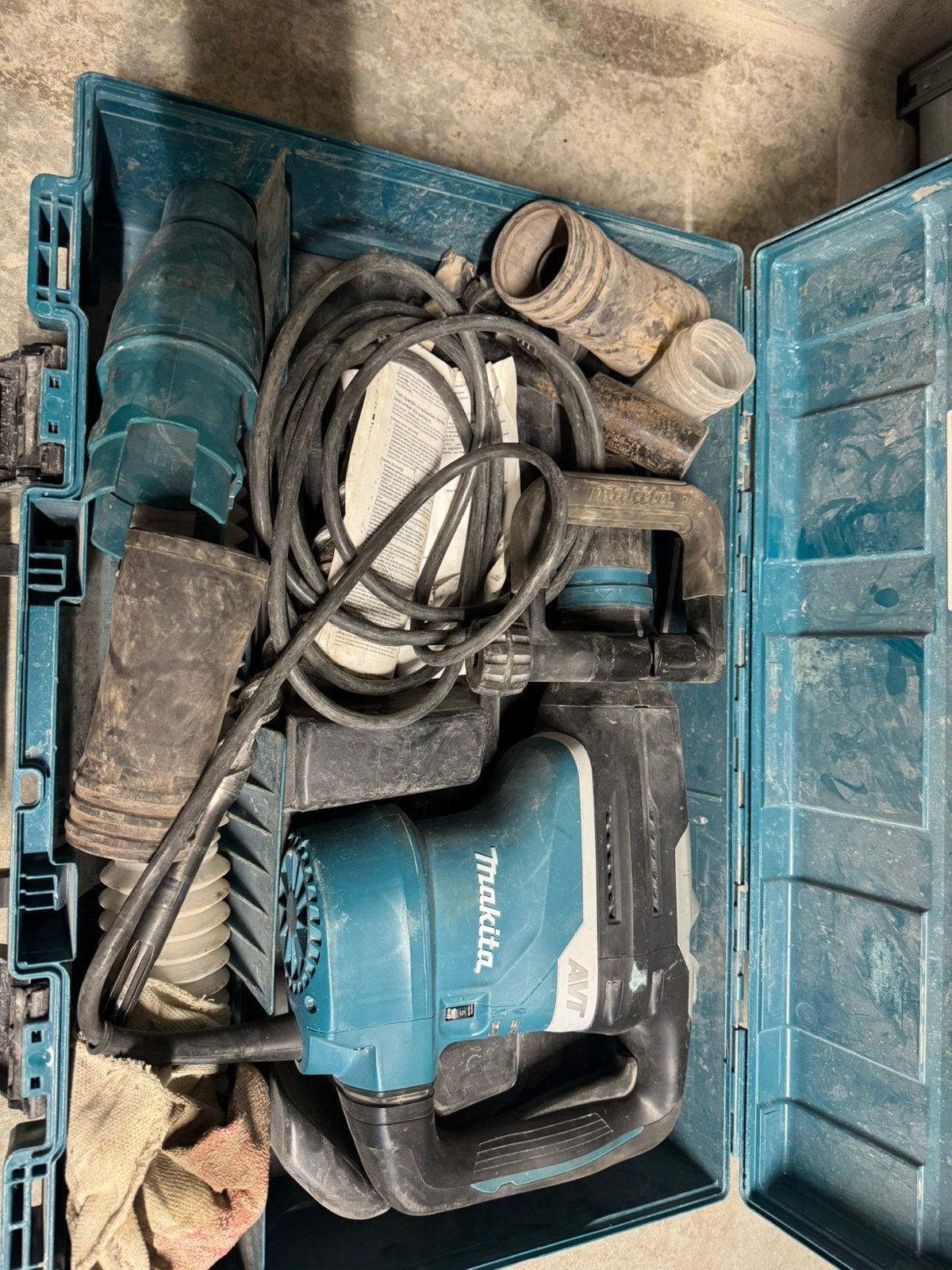 Makita zware boor, Ophalen, Gebruikt, Boormachine