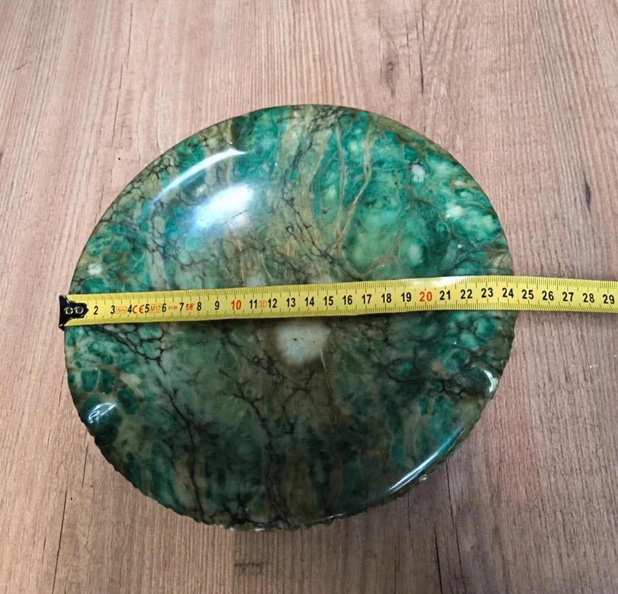 malachiet asbak 3.1 kilo, Antiek en Kunst, Ophalen
