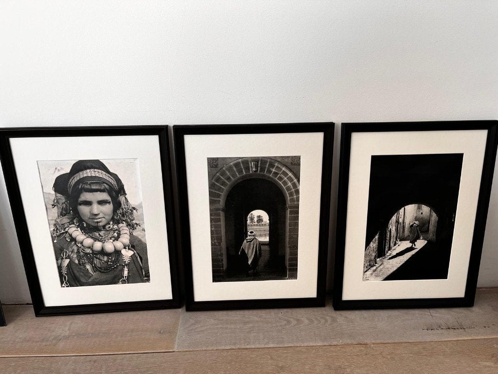 Vintage Print In Frame, Maison & Meubles, Accessoires pour la Maison | Peintures, Dessins & Photos, Neuf, 50 – 75, Enlèvement ou Envoi