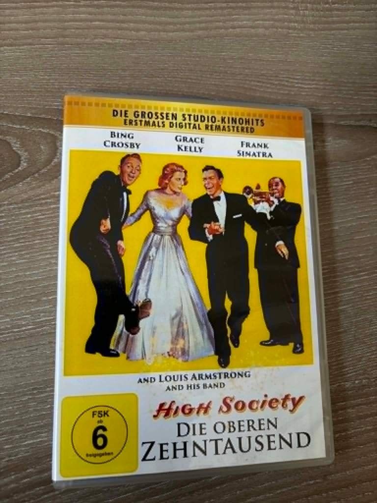 High society met Bing Crosby, Grace Kelly en Frank Sinatra., Overige genres, Ophalen of Verzenden, Zo goed als nieuw, 1940 tot 1960