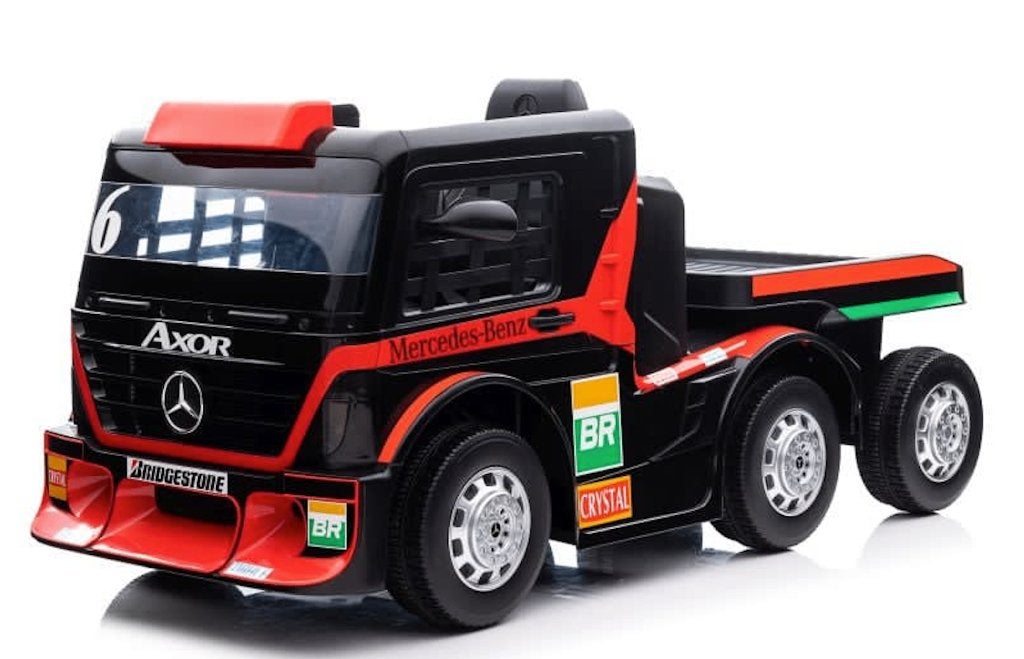 VOITURE ÉLECTRIQUE ENFANT • CAMION AXOR Mercedes • 2x12V 7Ah, Enlèvement, Neuf