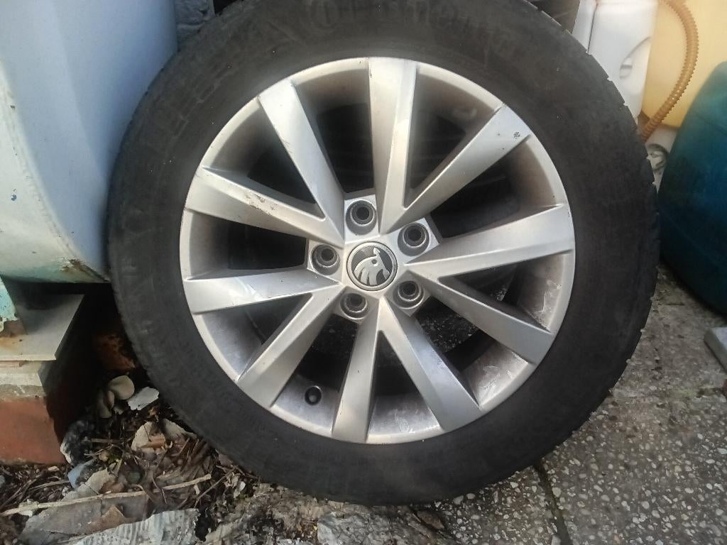 Velgen voor Skoda Octavia, Auto-onderdelen, Banden en Velgen, Ophalen, Gebruikt, Velg(en), 16 inch