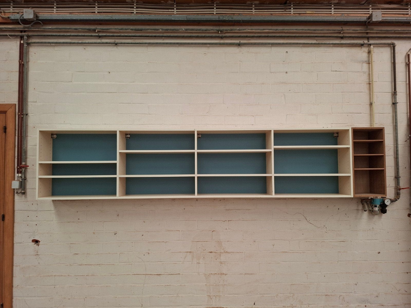rek, open kast. wit, Doe-het-zelf en Bouw, Deuren en Vliegenramen, Ophalen, Gebruikt, 120 cm of meer, Minder dan 200 cm